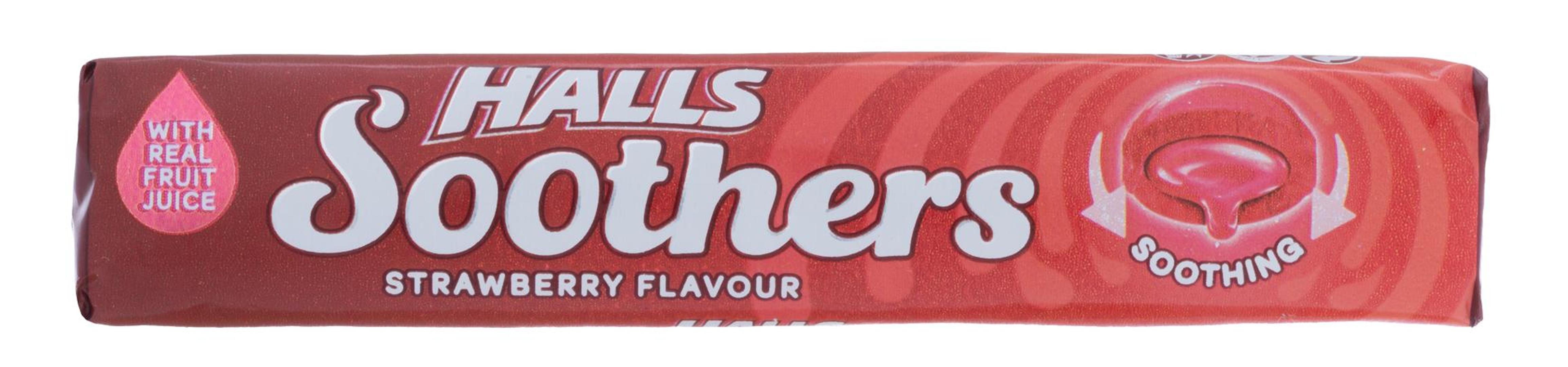 Halls Soothers Strawberry