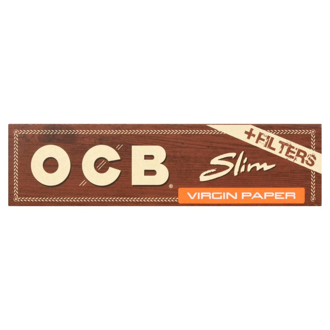 OCB 32 Unbleached Slim Virgin Paper Filter