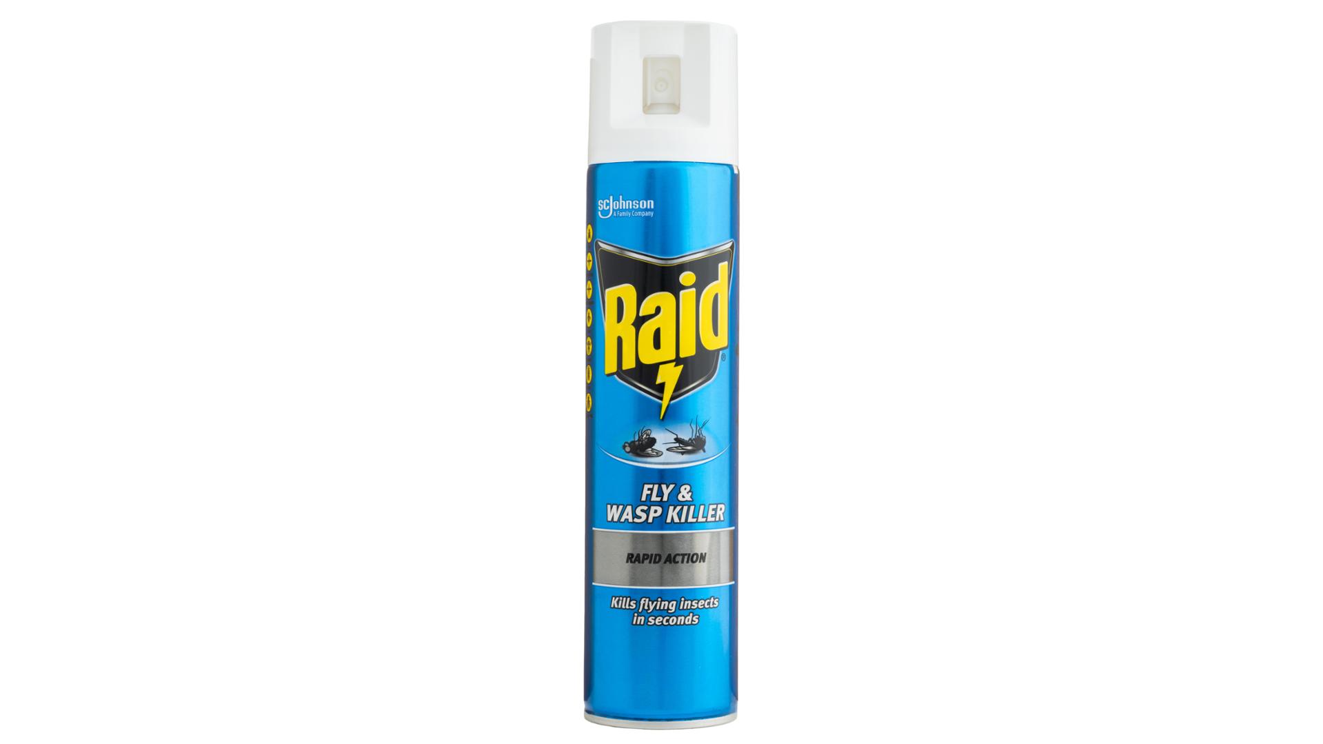 Raid Wasp, Mosquito & Fly Killer Eucalyptus Aerosol Spray 300ml - View #7