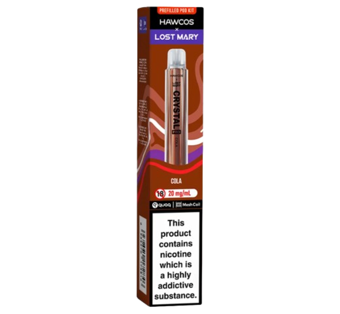 Hawcos x Lost Mary Cola Prefilled Pod Kit