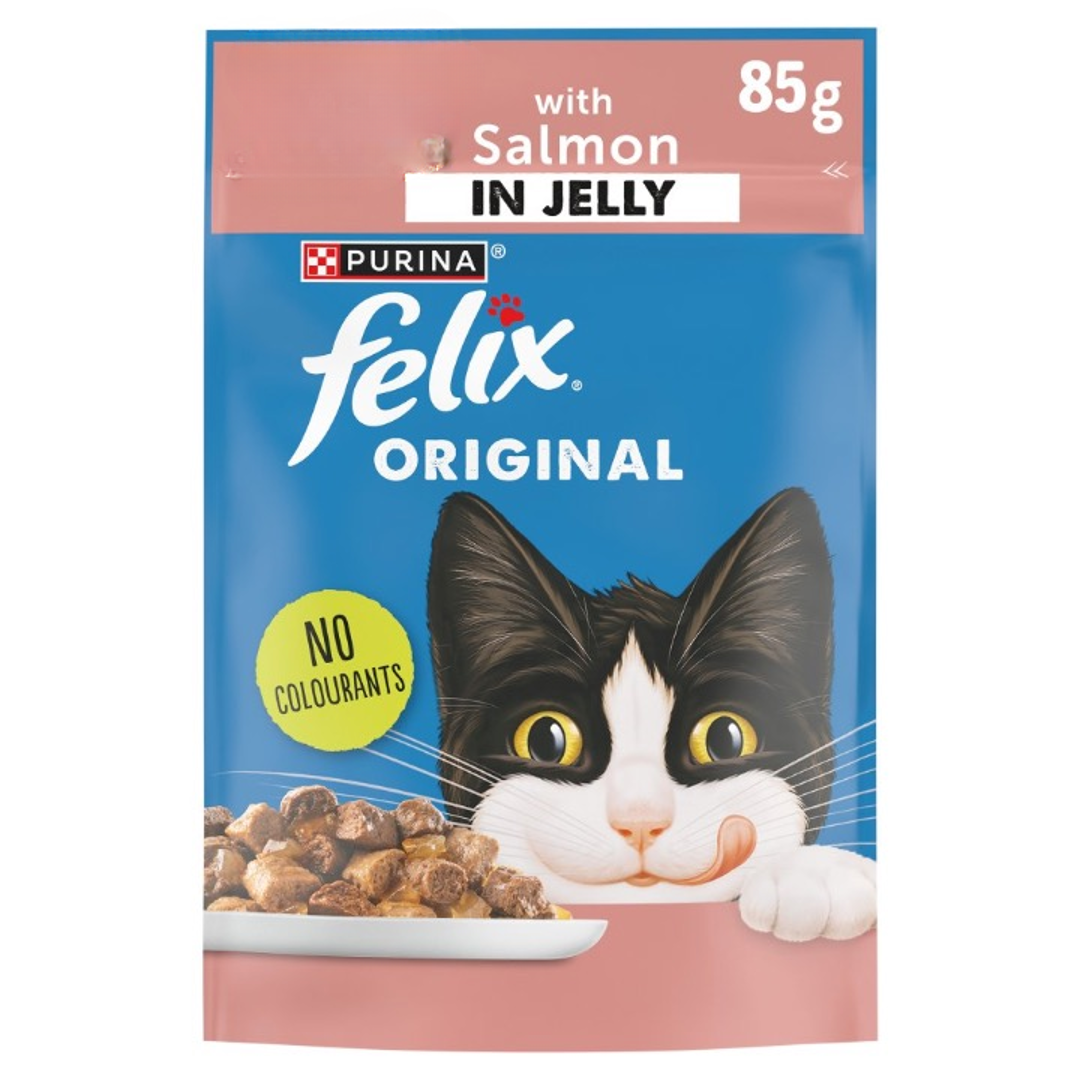 Felix Original with Salmon Jelly