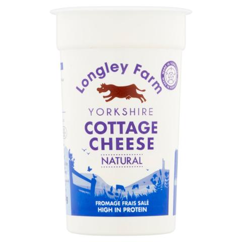 Longley Farm Yorkshire Cottage Cheese Natural