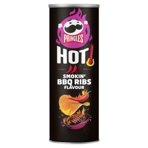 Pringles Hot Smokin BBQ Ribs Flavour