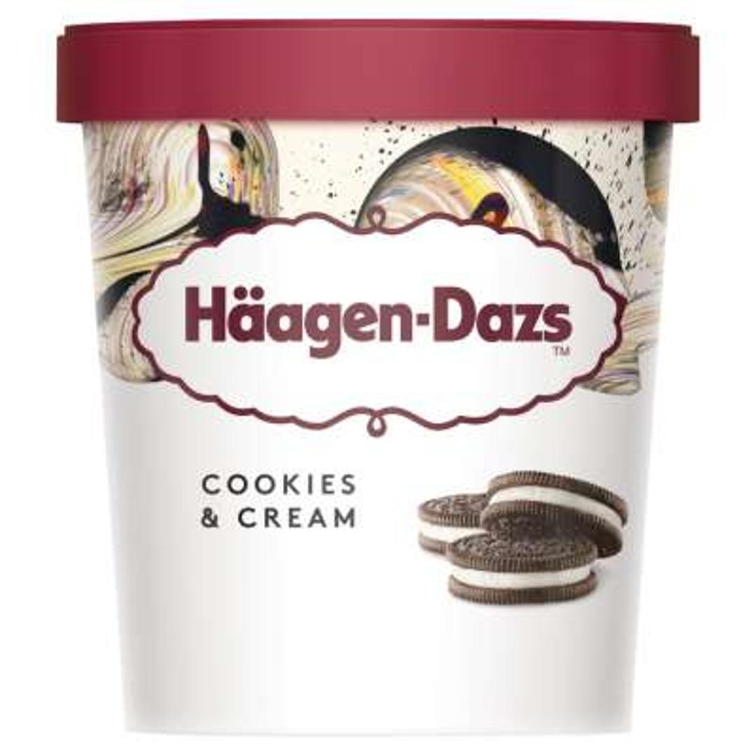 Haagen-Dazs Cookies & Cream Ice Cream