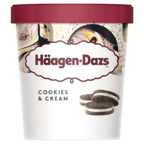 Haagen-Dazs Cookies & Cream Ice Cream