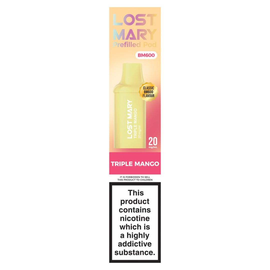 Lost Mary BM600 Triple Mango Prefilled Pod