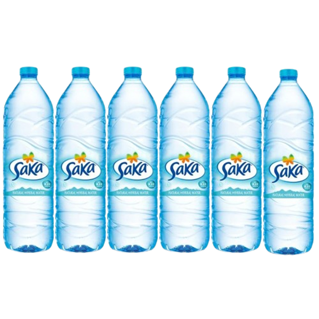 Saka Still Natural Mineral Water 6pk