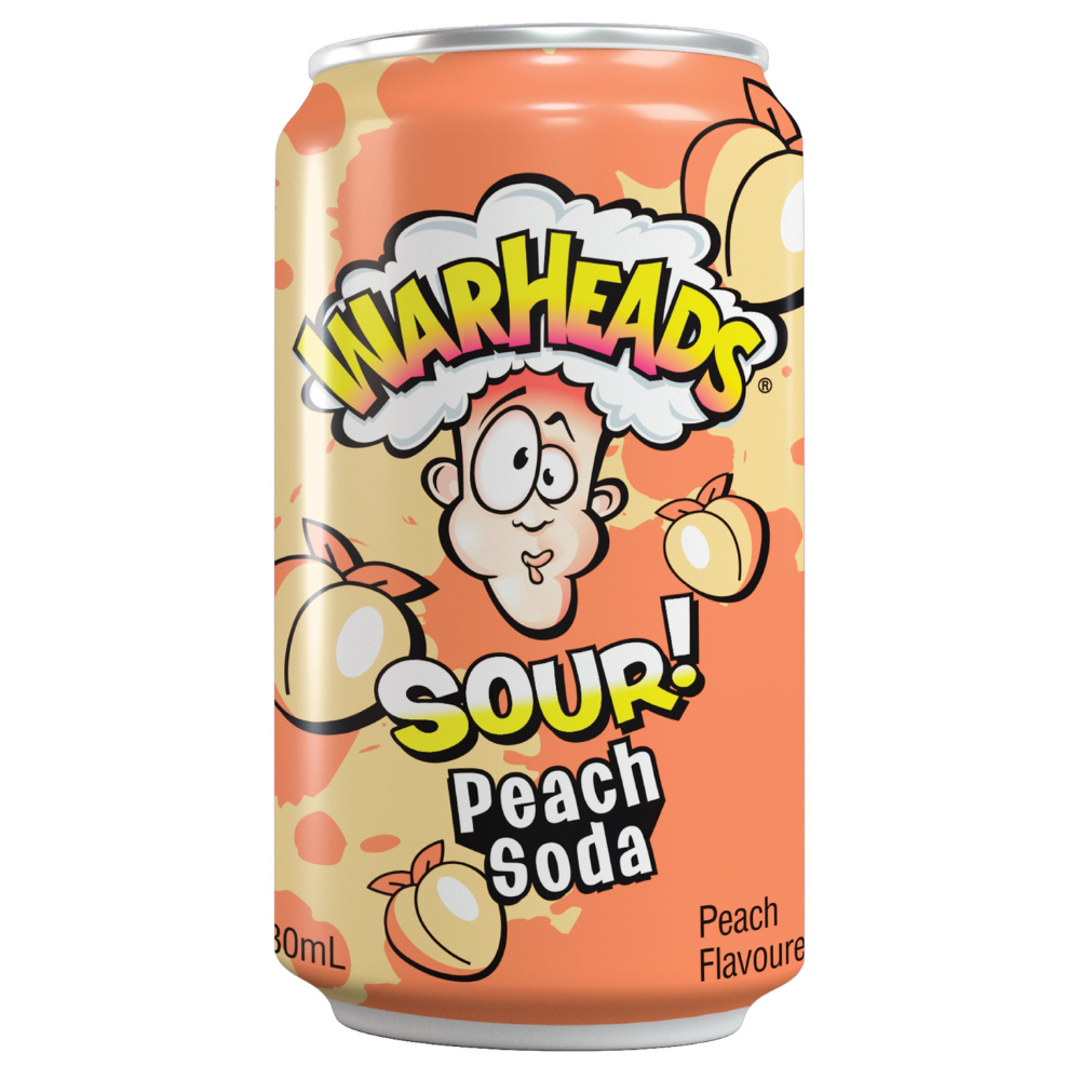 Warheads Sour! Peach Soda