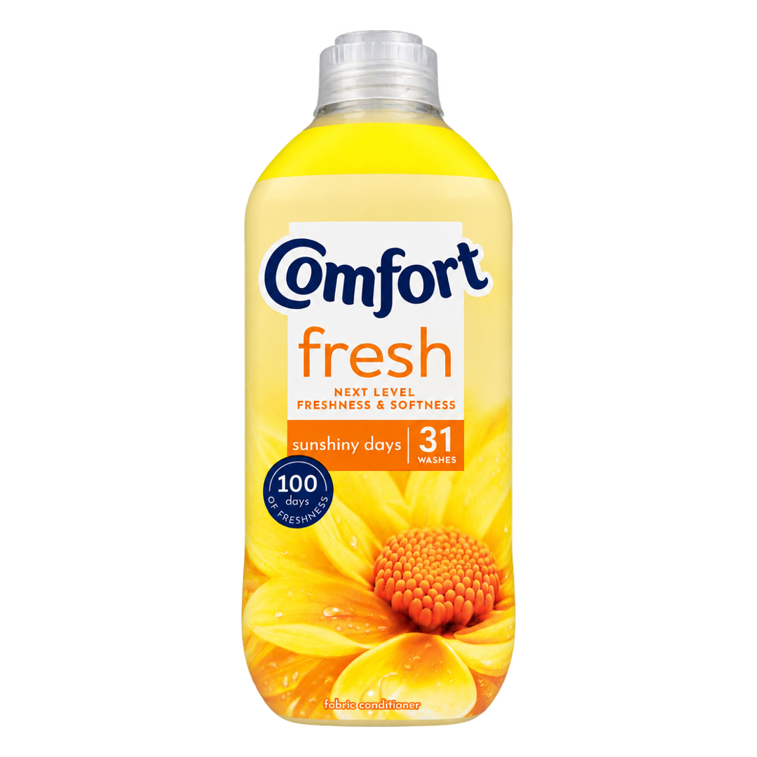 Comfort Fresh Sunshiny Days Fabric Conditioner 31 Washes