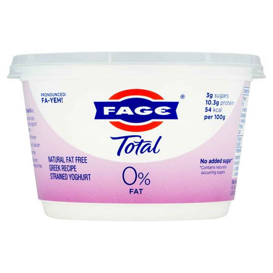 Fage Total 0% Natural Fat Free Greek Recipe Strained Yogurt