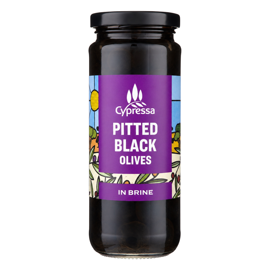 Cypressa Pitted Black Olives in Brine