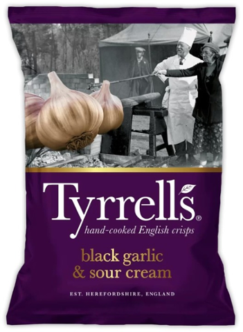 Tyrrells Black Garlic & Sour Cream
