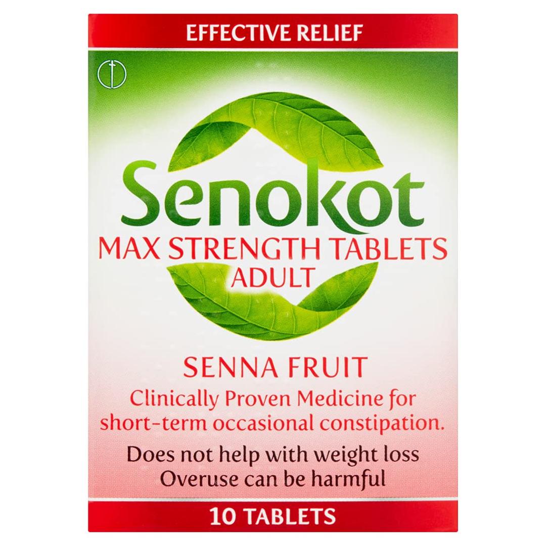 Senokot Max Strength Senna Fruit 10pk MAX