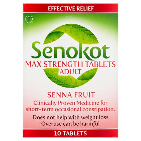 Senokot Max Strength Senna Fruit 10pk MAX