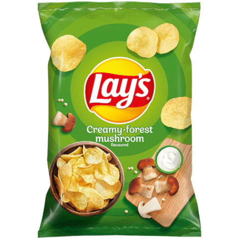 Lay's Creamy Forest Mushroom