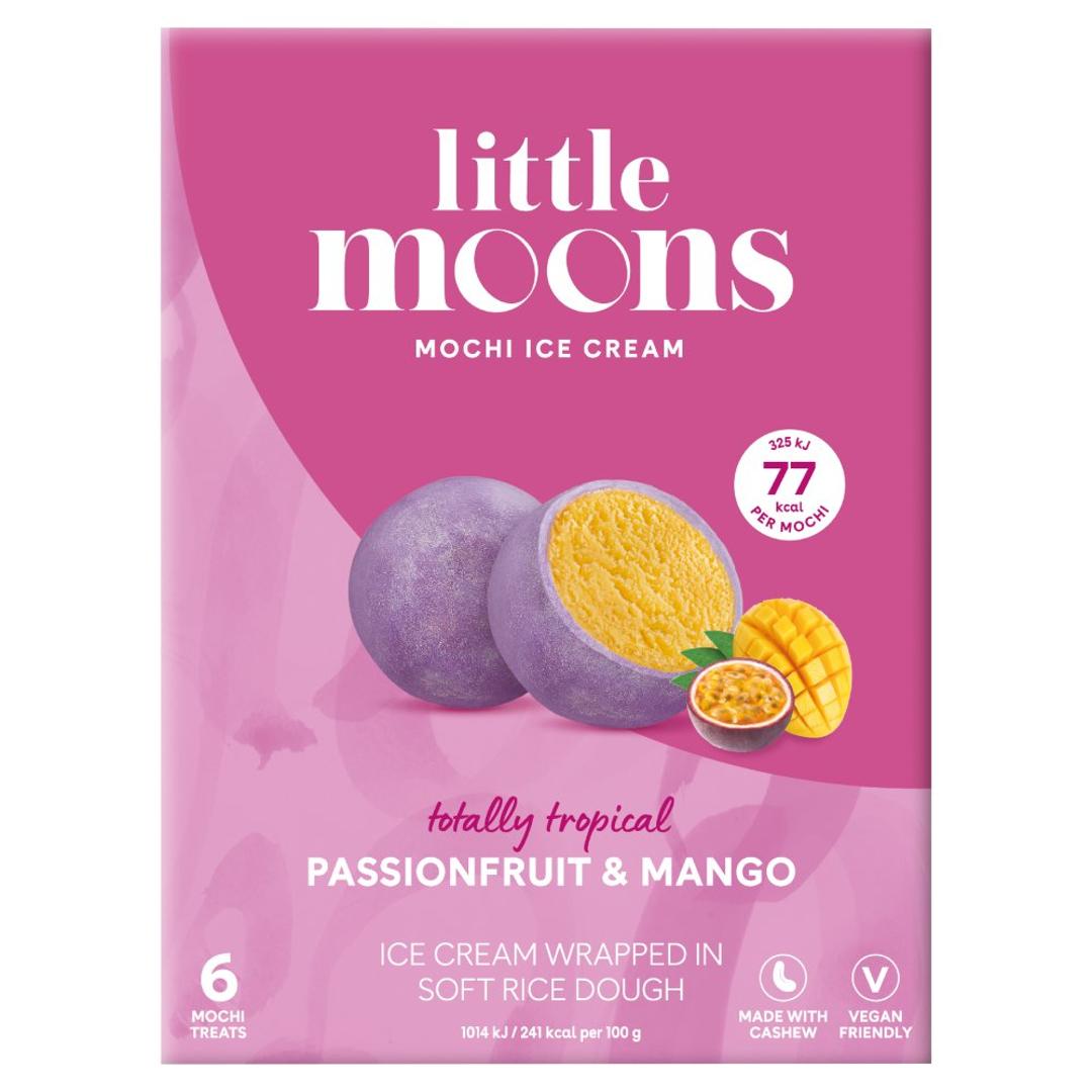 Little Moons Passionfruit & Mango Mochi Ice Cream 6pk