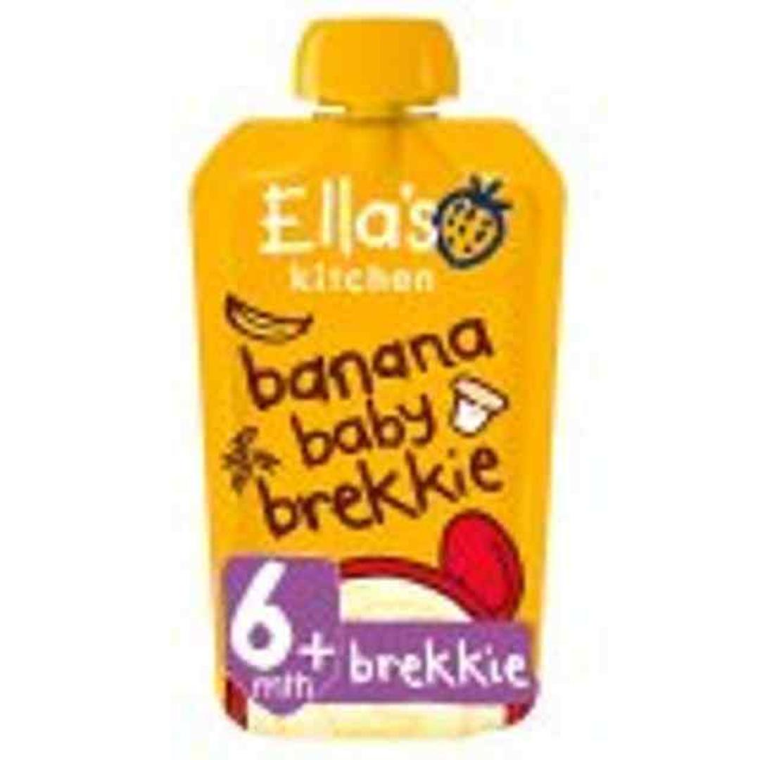 Ellas Kitchen Banana Bay Brekkie Pouch 6 Month+