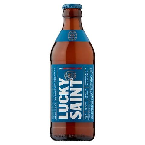 Lucky Saint Unfiltered Alcohol Free Lager