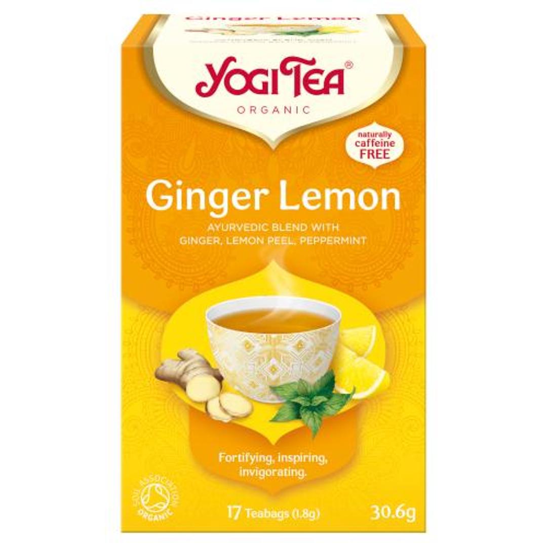 Yogi Tea Organic Ginger Lemon 17pk