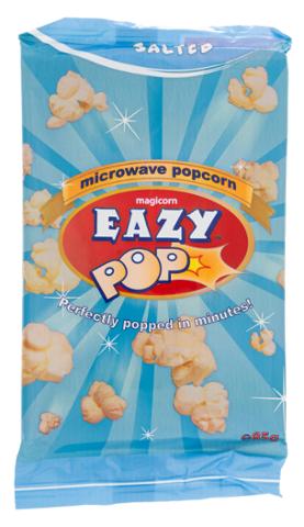 Eazy Pop Microwave Salted Microwave Popcorn