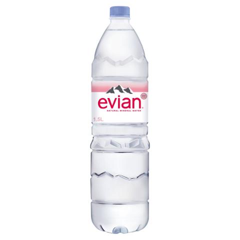 Evian Natural Mineral Water