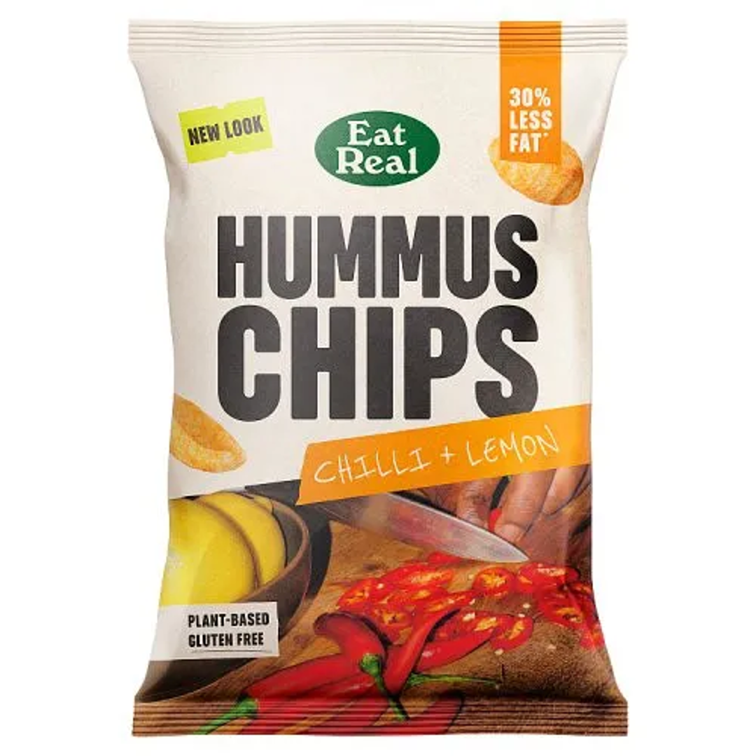 Eat Real Hummus Chips Chilli & Lemon