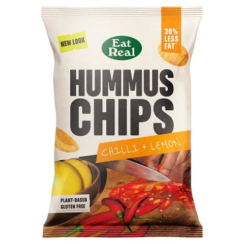 Eat Real Hummus Chips Chilli & Lemon