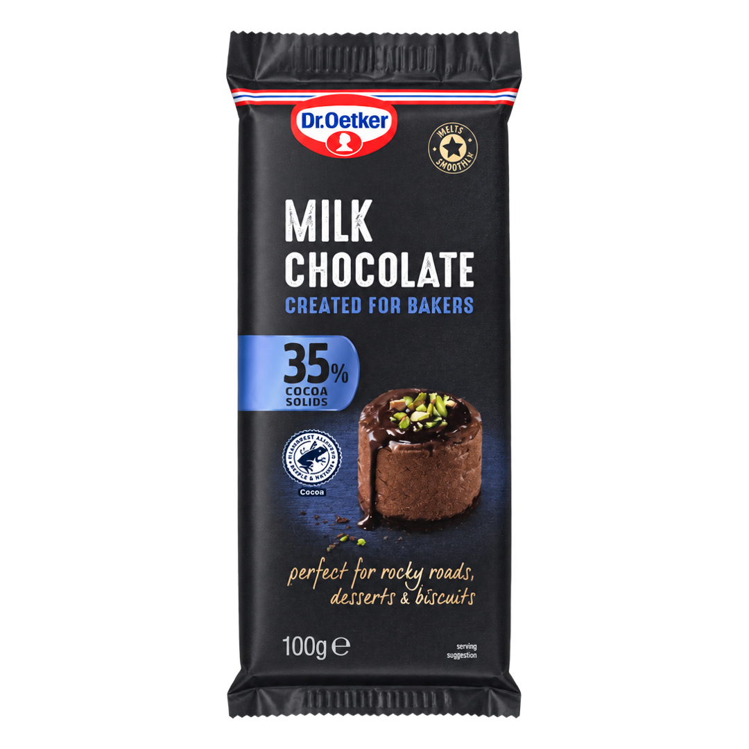 Dr. Oetker Milk Chocolate 35% Cocoa Solids