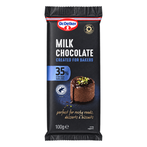 Dr. Oetker Milk Chocolate 35% Cocoa Solids