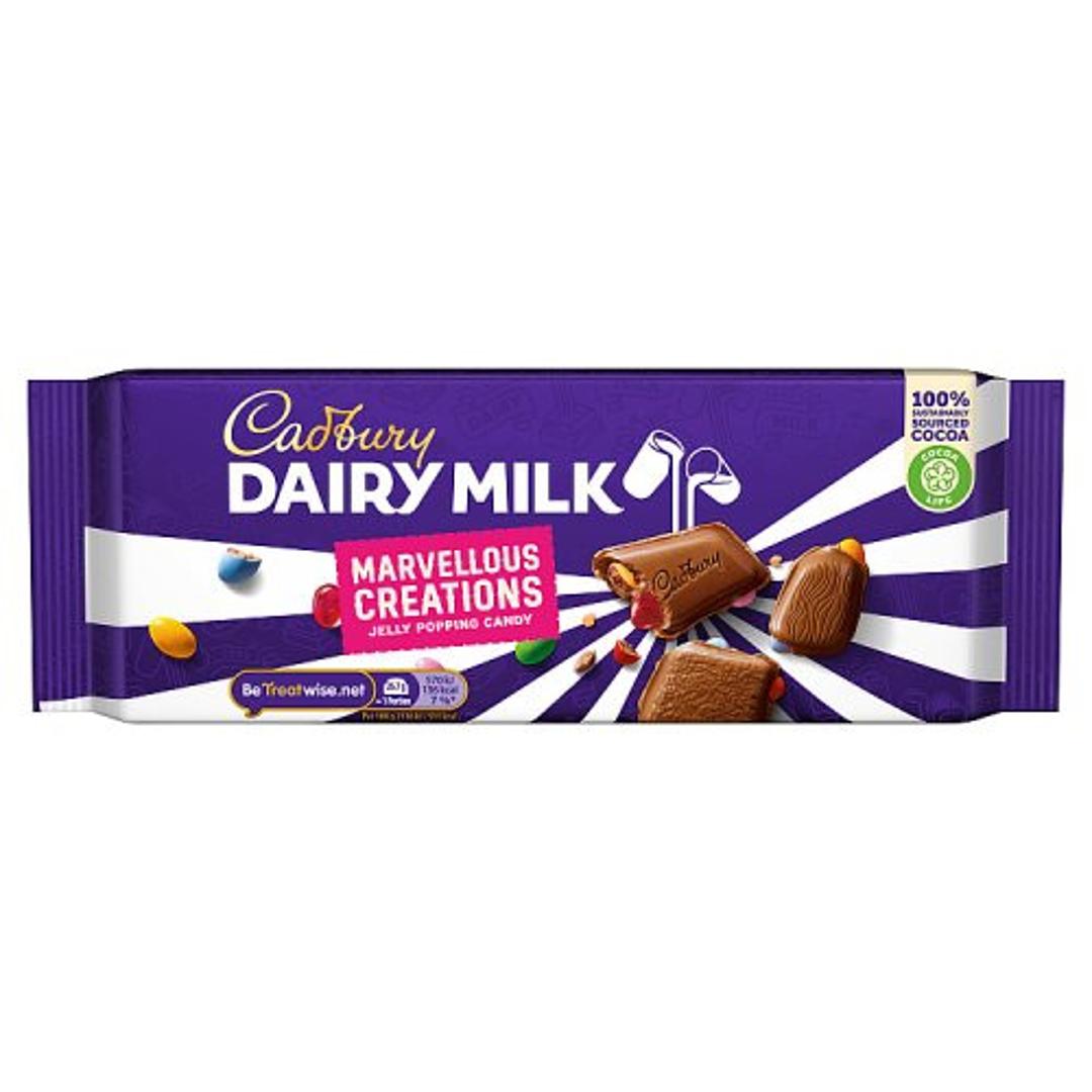 Cadbury Dairy Milk Marvellous Creations Jelly Popping Candy Shells