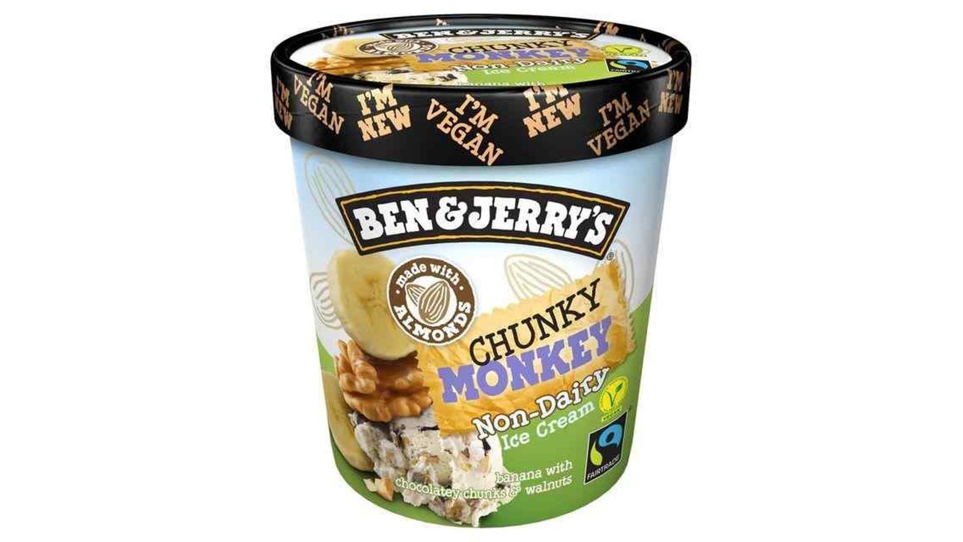 ben jerry's chunky monkey vegan