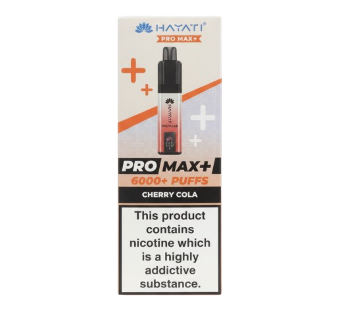 Hayati Pro Max+ 6K Cherry Cola