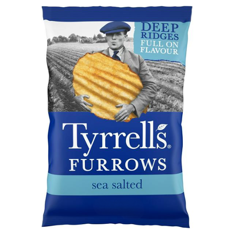Tyrrells Furrows Sea Salted