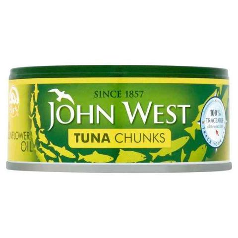 John West Foods Tuna Chunks In Sunflower Oil