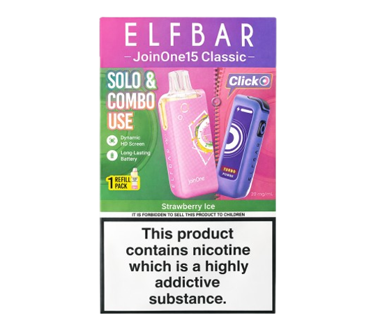 Elfbar JoinOne15 Classic Strawberry Ice Refill Pack