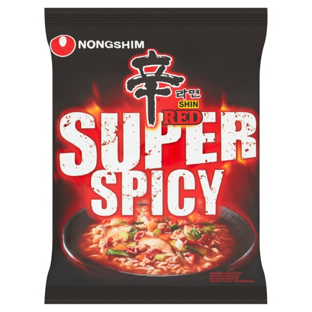 Nongshim Shin Red Super Spicy Ramyun