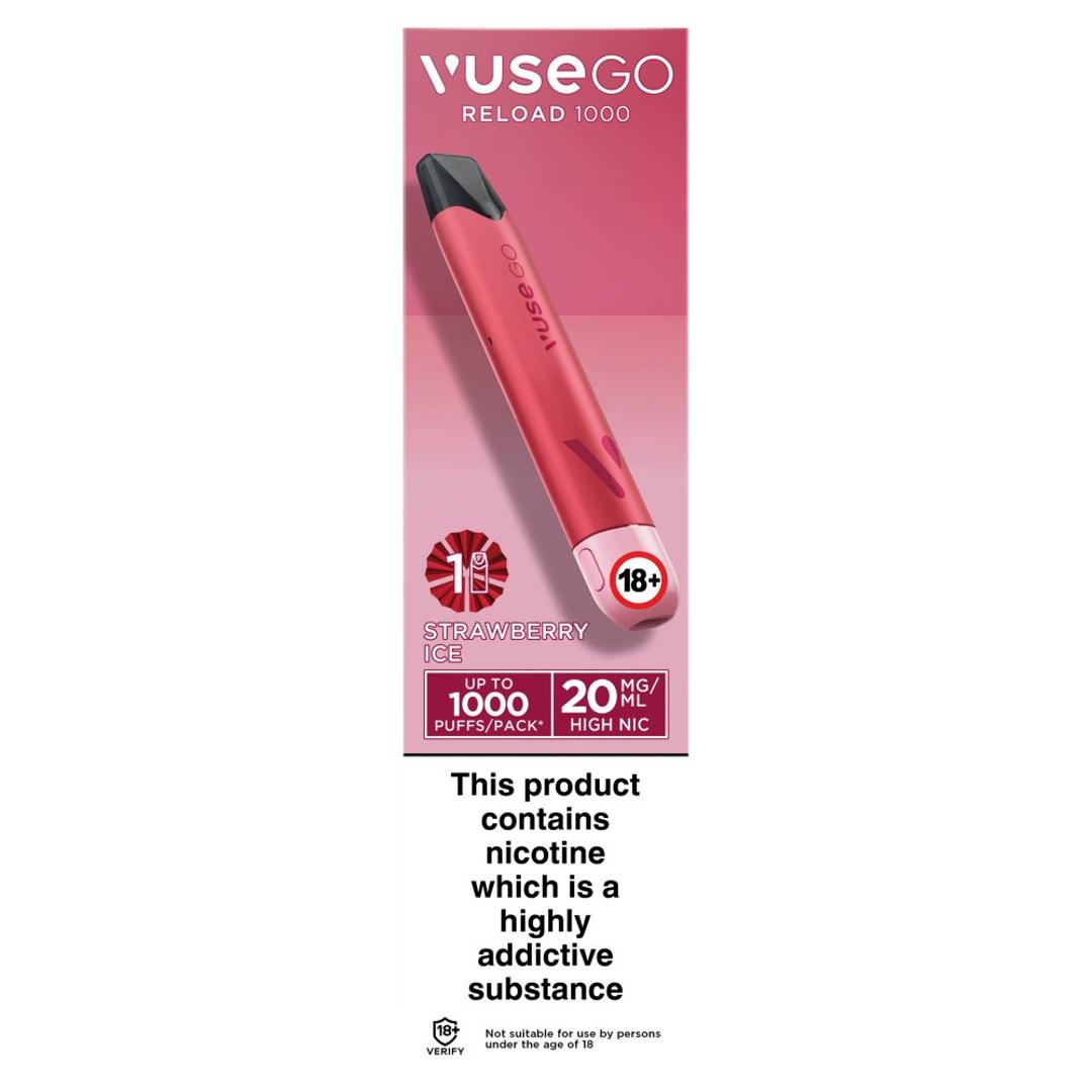 Vuse Go Reload 1000 Strawberry Ice