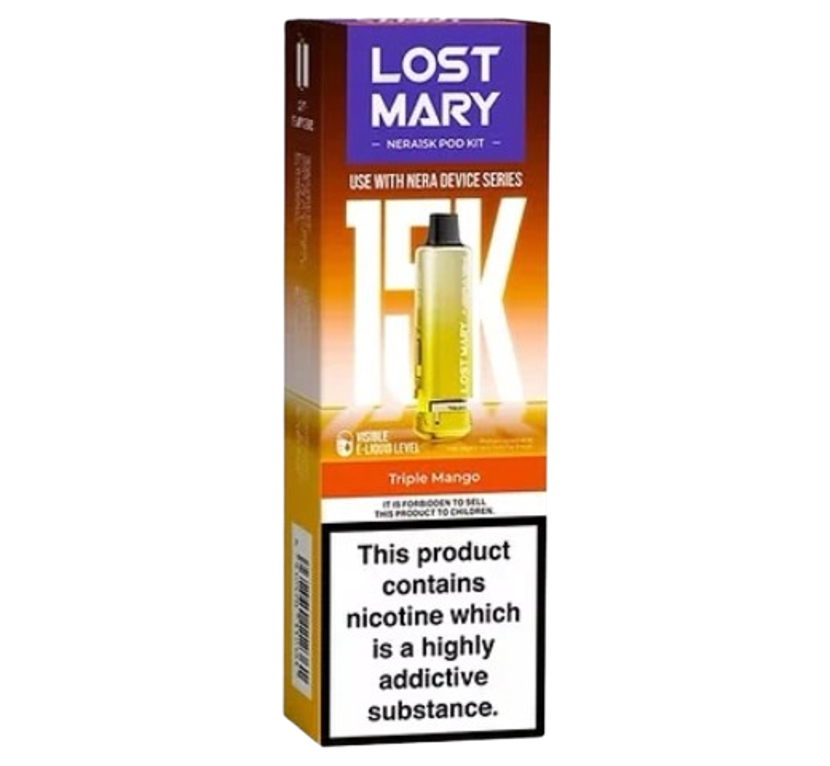 Lost Mary Nera 15k Triple Mango