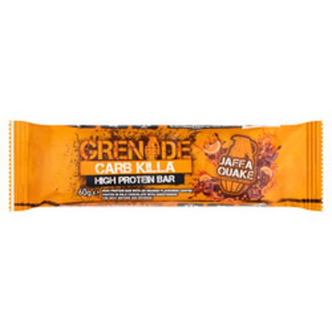 Grenade Carb Killa High Protein Bar Jaffa Quake Chocolate Orange
