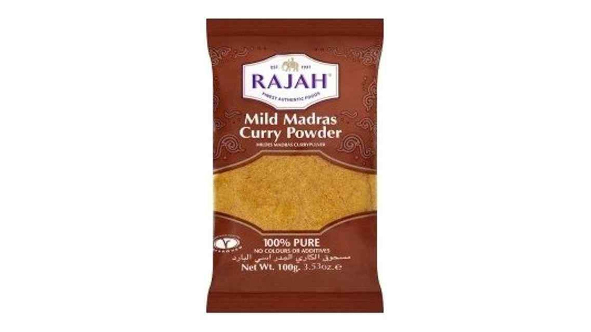 Madras Curry Rajah Extra Hot Mixed Curry Powder ROBERTSONS Rajah