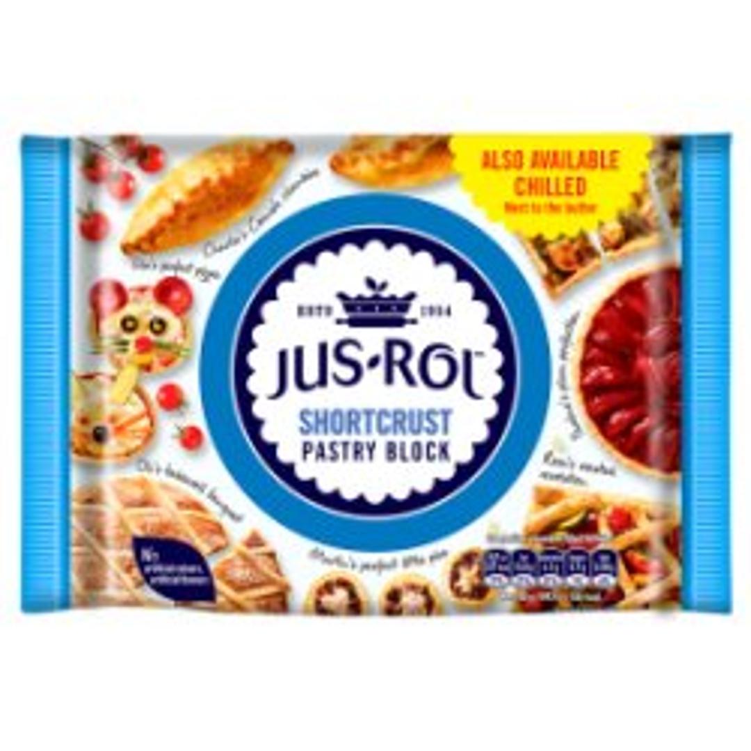 JusRol Frozen Shortcrust Pastry Block