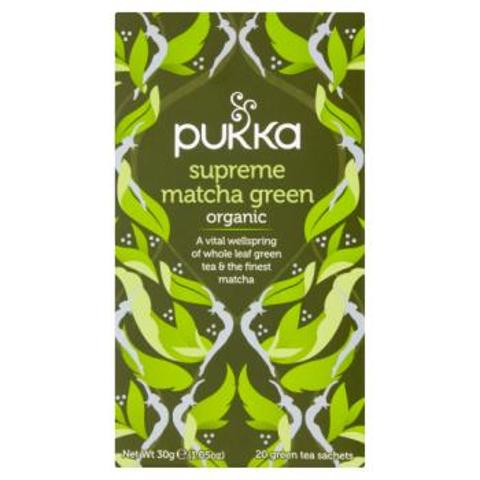 Pukka Supreme Matcha Green Organic Tea 20pk