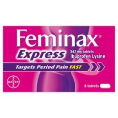 Feminax Express 342mg Tablets 8pk
