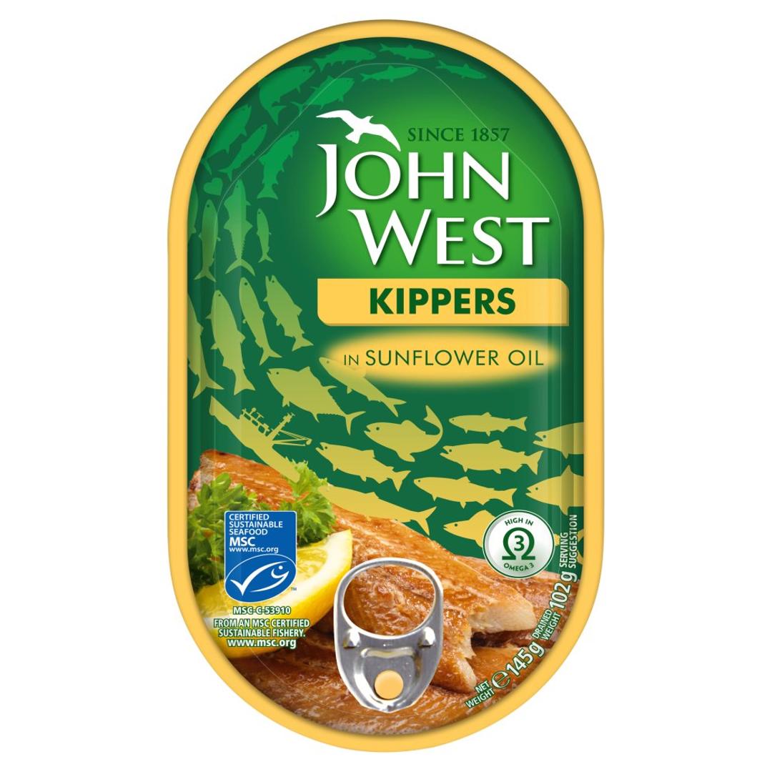 John West Kippers in Sunflower Oil