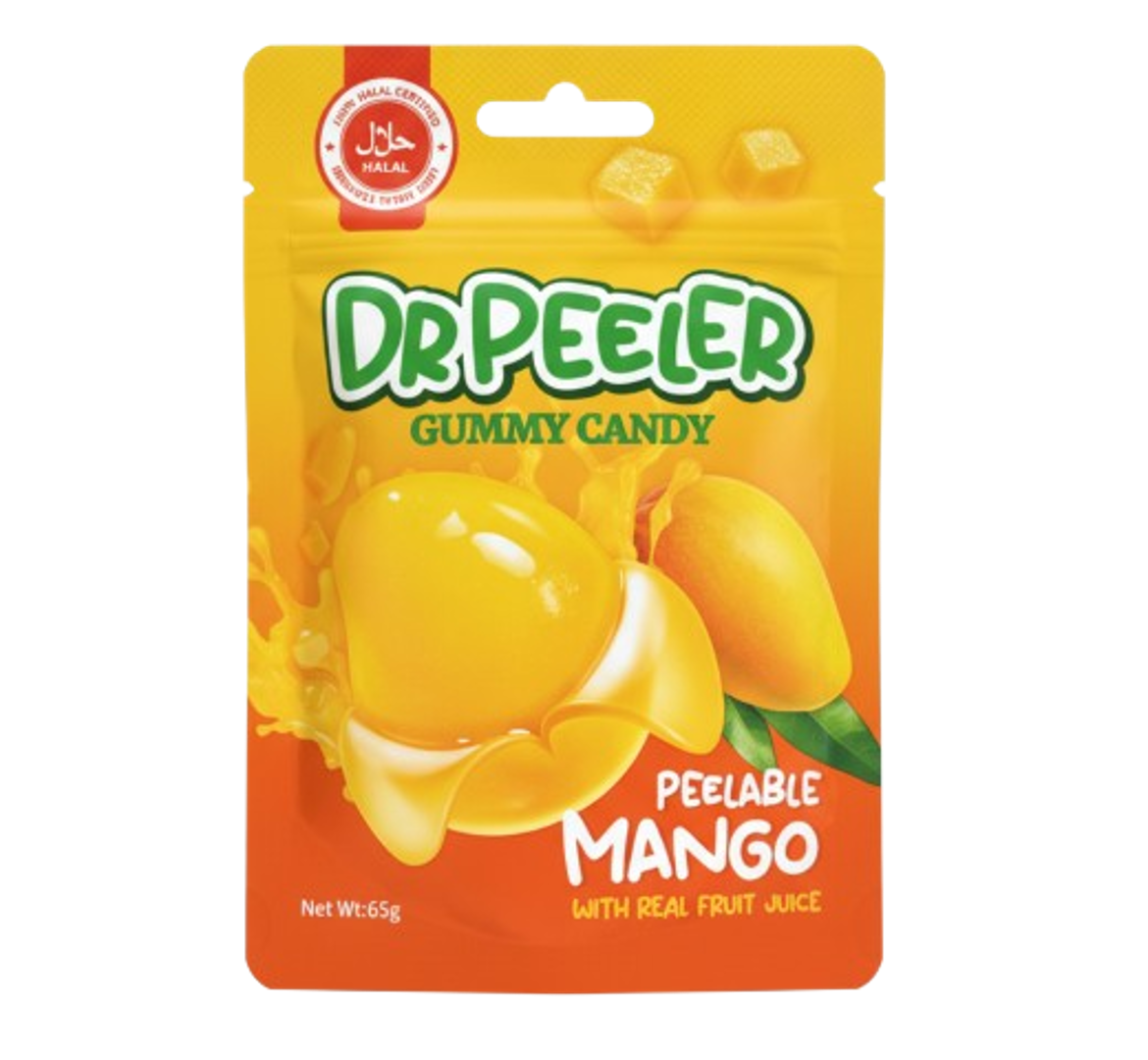 DrPeeler Gummy Candy Mango Halal