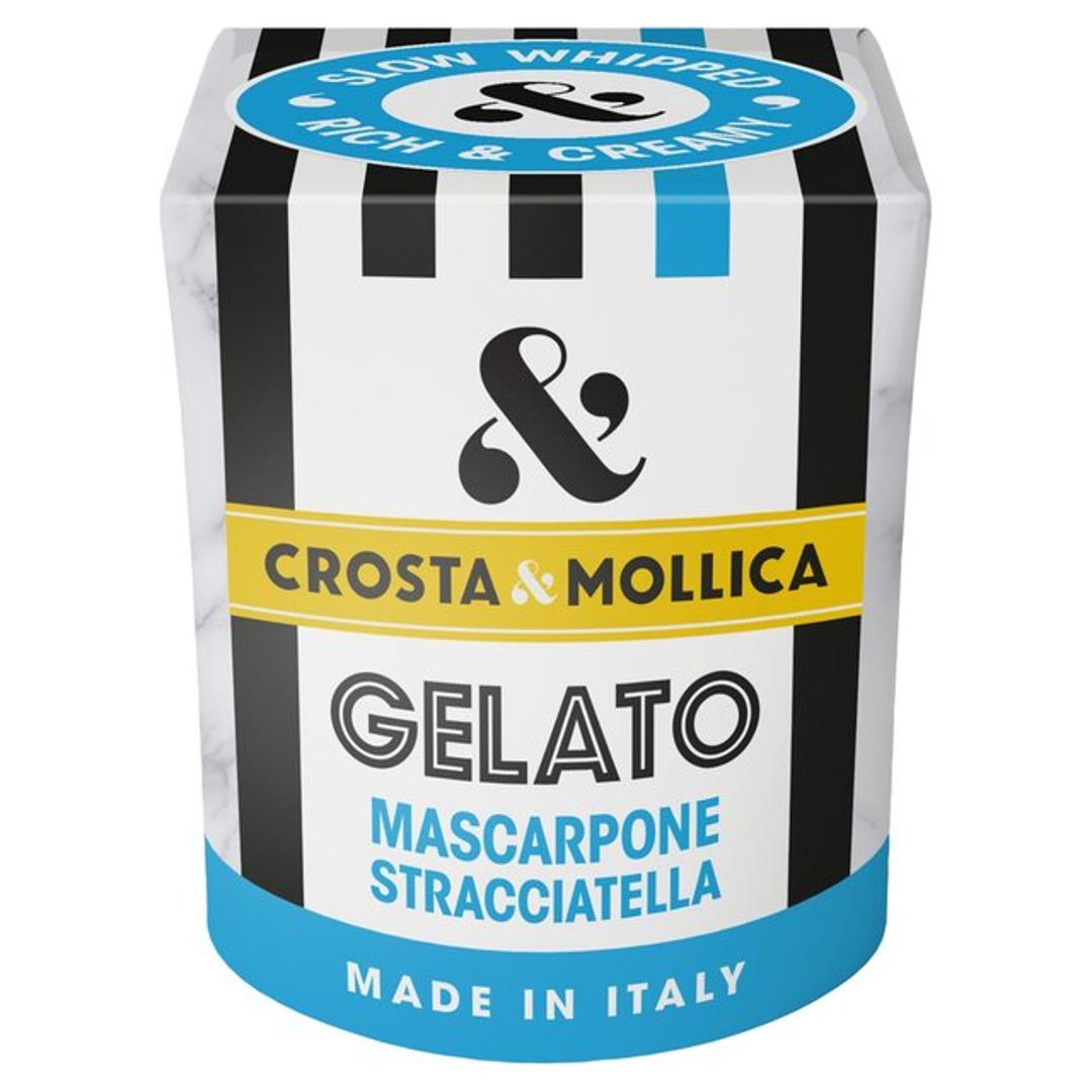 Crosta & Mollica Gelato Mascarpone Stracciatella