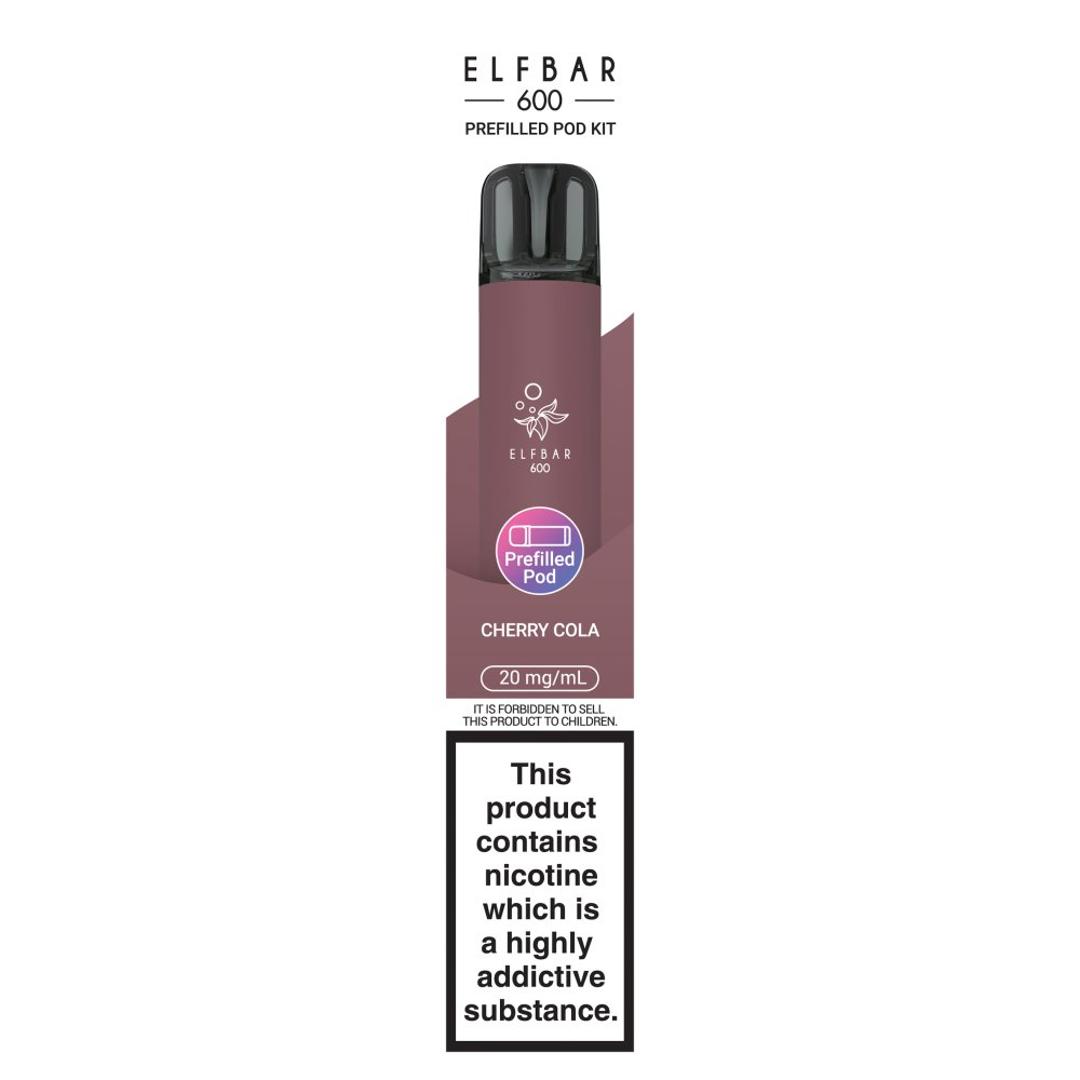 Elfbar 600 Cherry Cola Prefilled Pod Kit