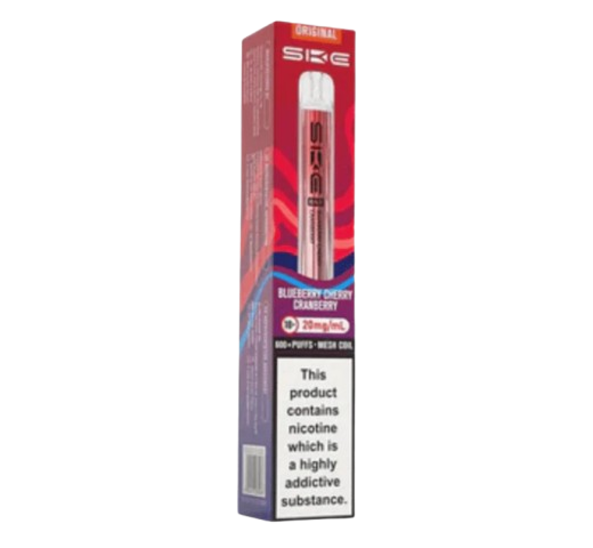 SKE Bar Blueberry Cherry Cranberry Pre-Filled