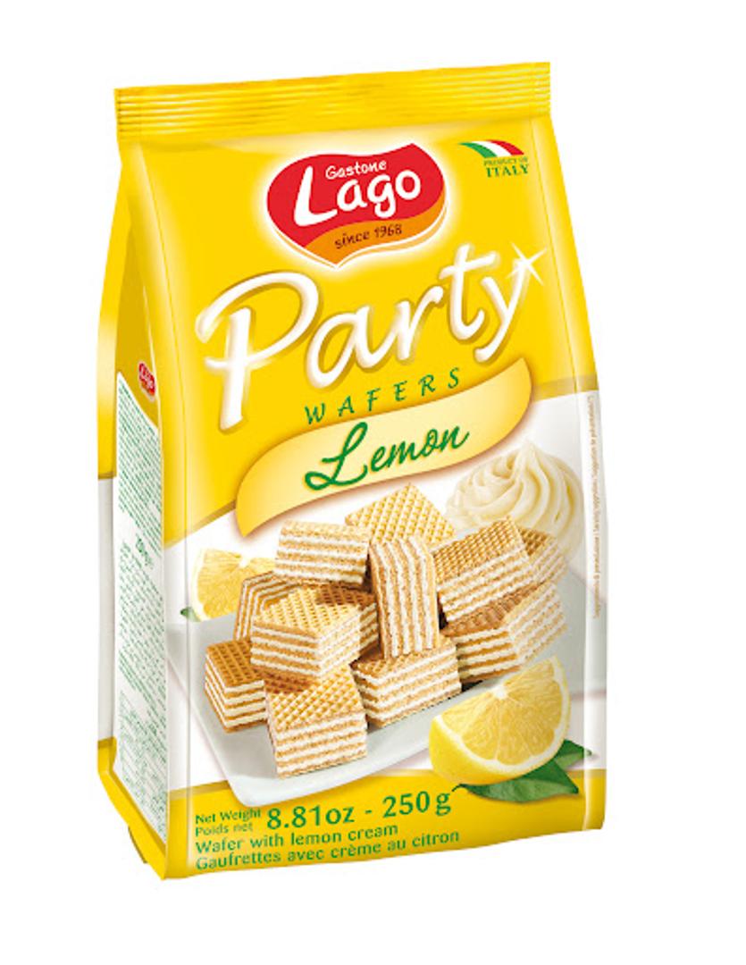 Gastone Lago Party Wafers Lemon