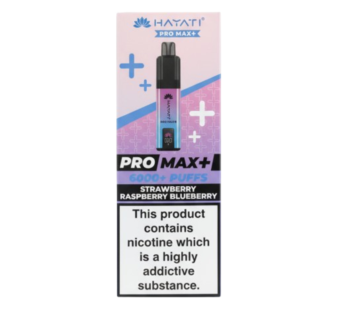 Hayati Pro Max+ 6K Strawberry Raspberry Blueberry